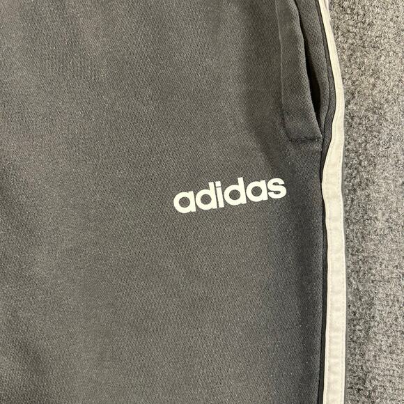 Adidas Draw String Waist Jogger Sweat‎ Pants Sz L Gray Athletic Trainer Running - Picture 3 of 8